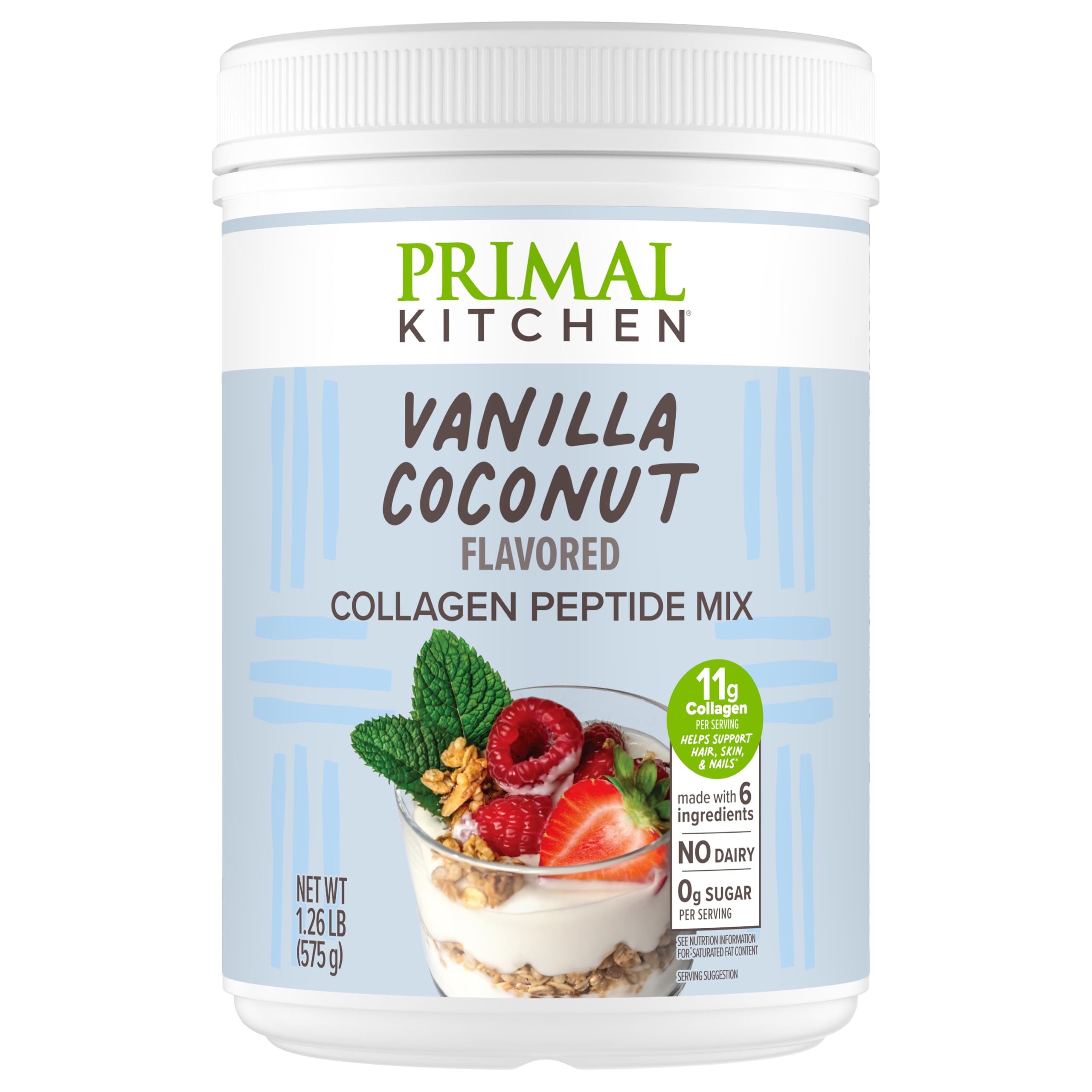Amazon.com: Primal Kitchen Vanilla Collagen Fuel® Drink Mix